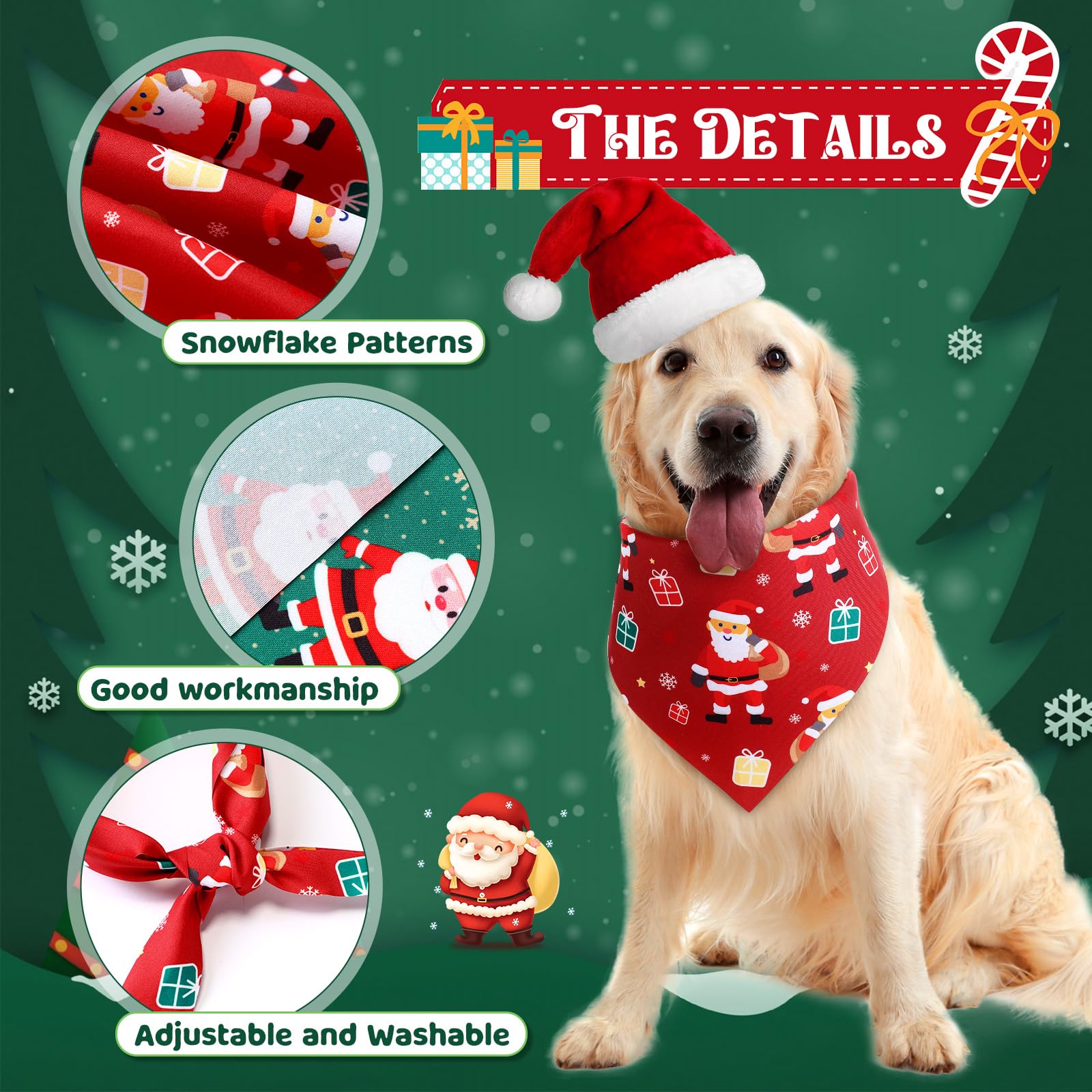 HunnmingRe Christmas dog fashion ideas for holiday photos and events