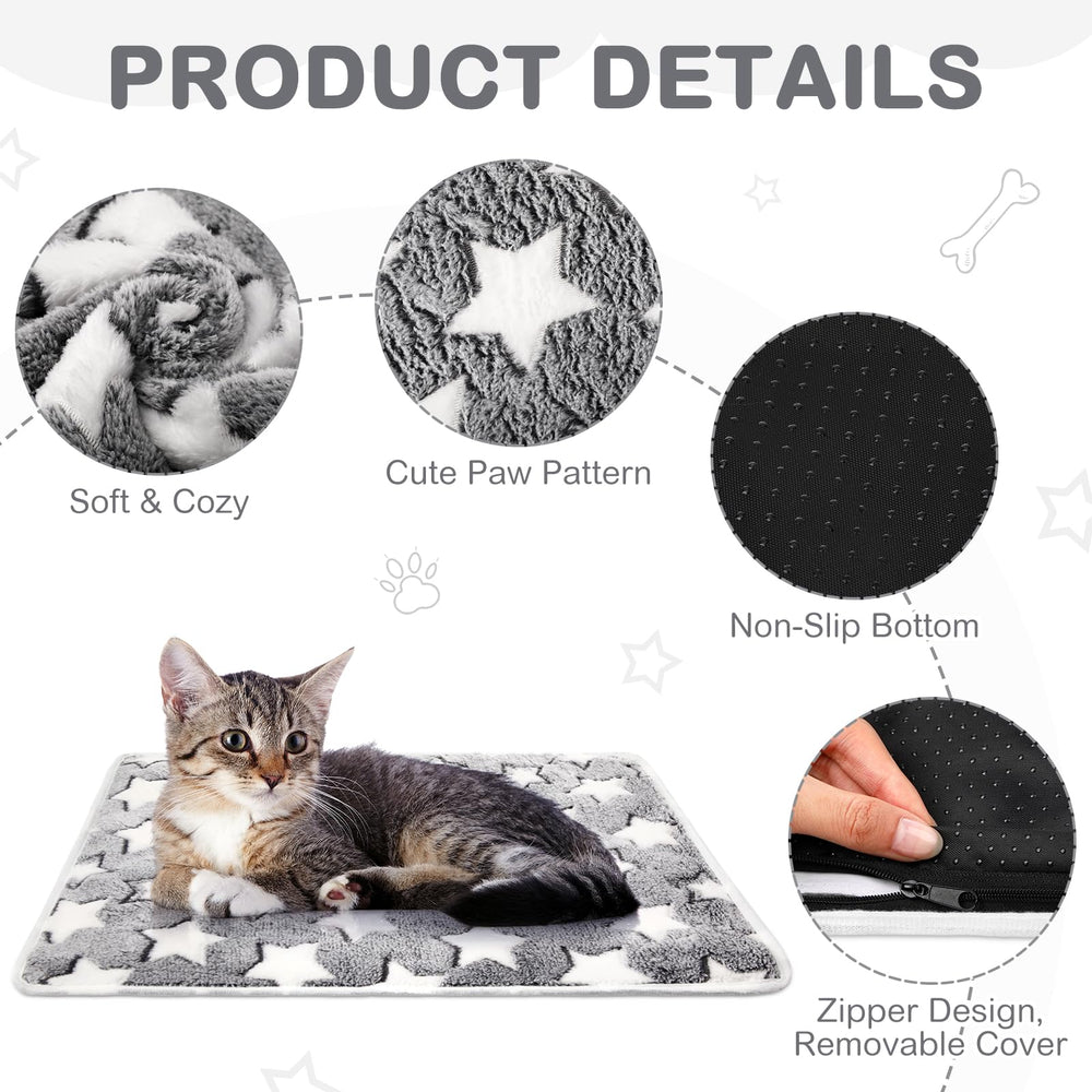 HunnmingRe thermal pet mat removable cover for easy washing and long-lasting use