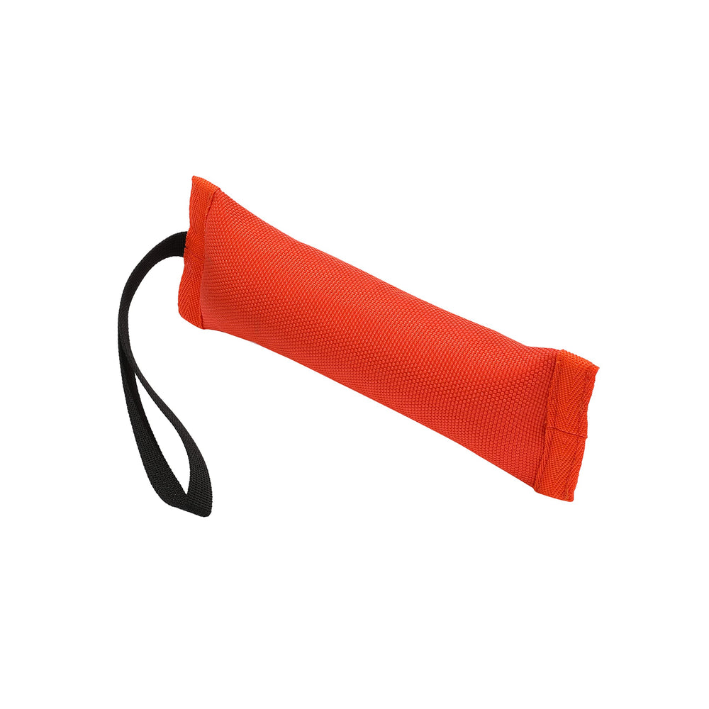 HUNTMARK Firehose Puppy Dummy color-options-collection reveals orange, white, and yellow visibility in the field