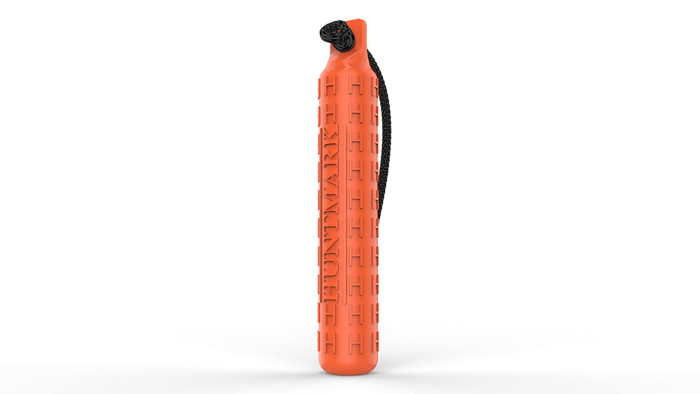 HUNTMARK bumper provides soft mouth control and secure grip
