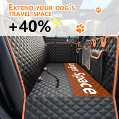 HUOHUOCN dog car seat cover waterproof fabric protecting seats during trips