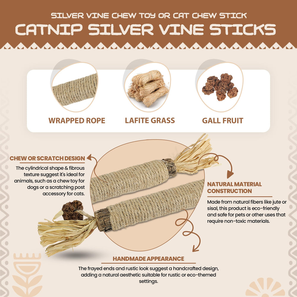 HUPA Catnip Silvervine Sticks kitten-use photo illustrates safe teething for young cats.