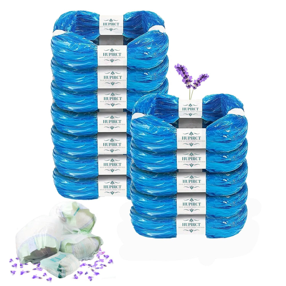 HUPIRCT 12er-Pack refill bags sealed for long-lasting odor control.