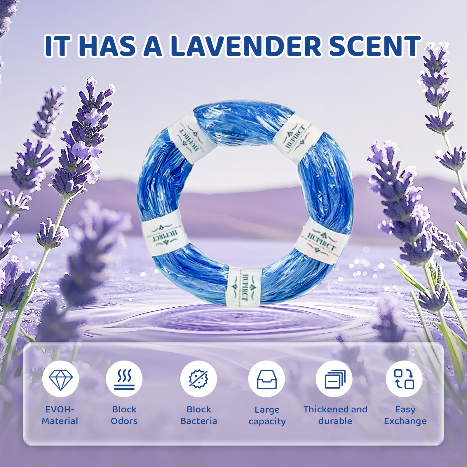 HUPIRCT seven-layer material close-up demonstrates durability and leak resistance.