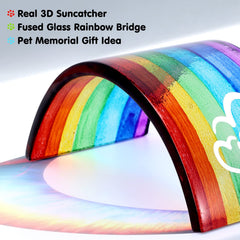 Huray Rayho Rainbow Bridge 5in keepsake for remembrance