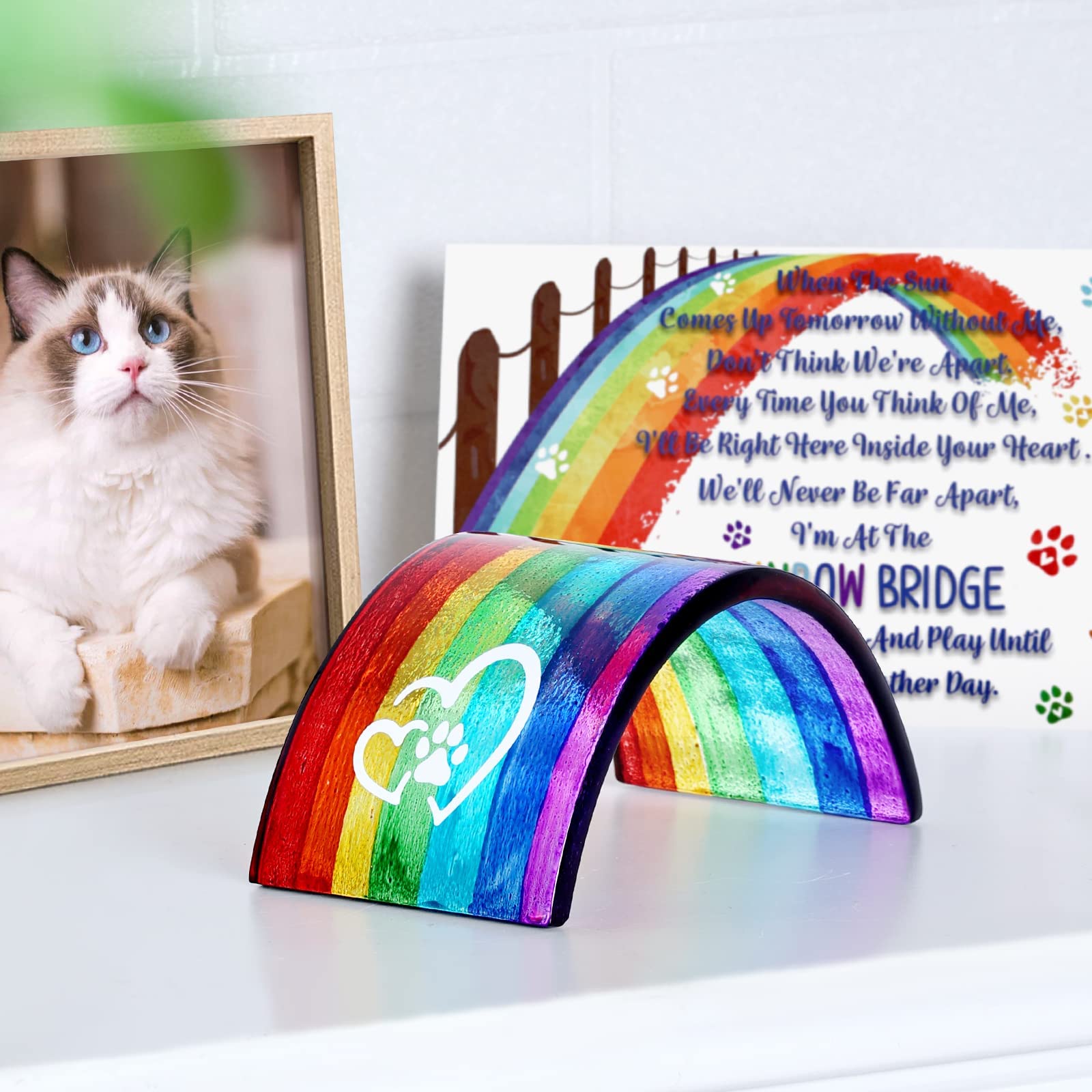 Huray Rayho Rainbow Bridge on a sunny window display