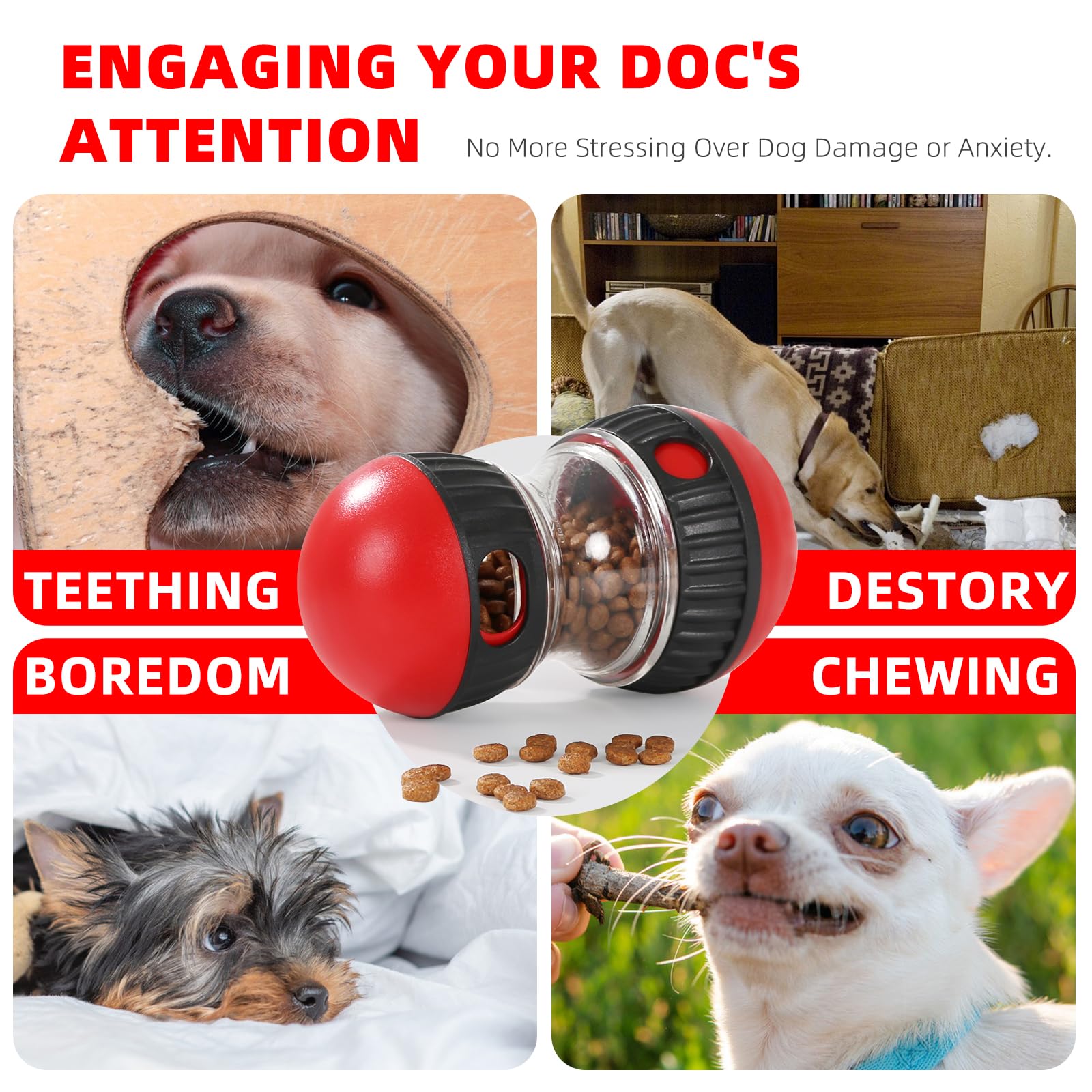 Hurray treat-dispensing-ball training-use scenario with reward play