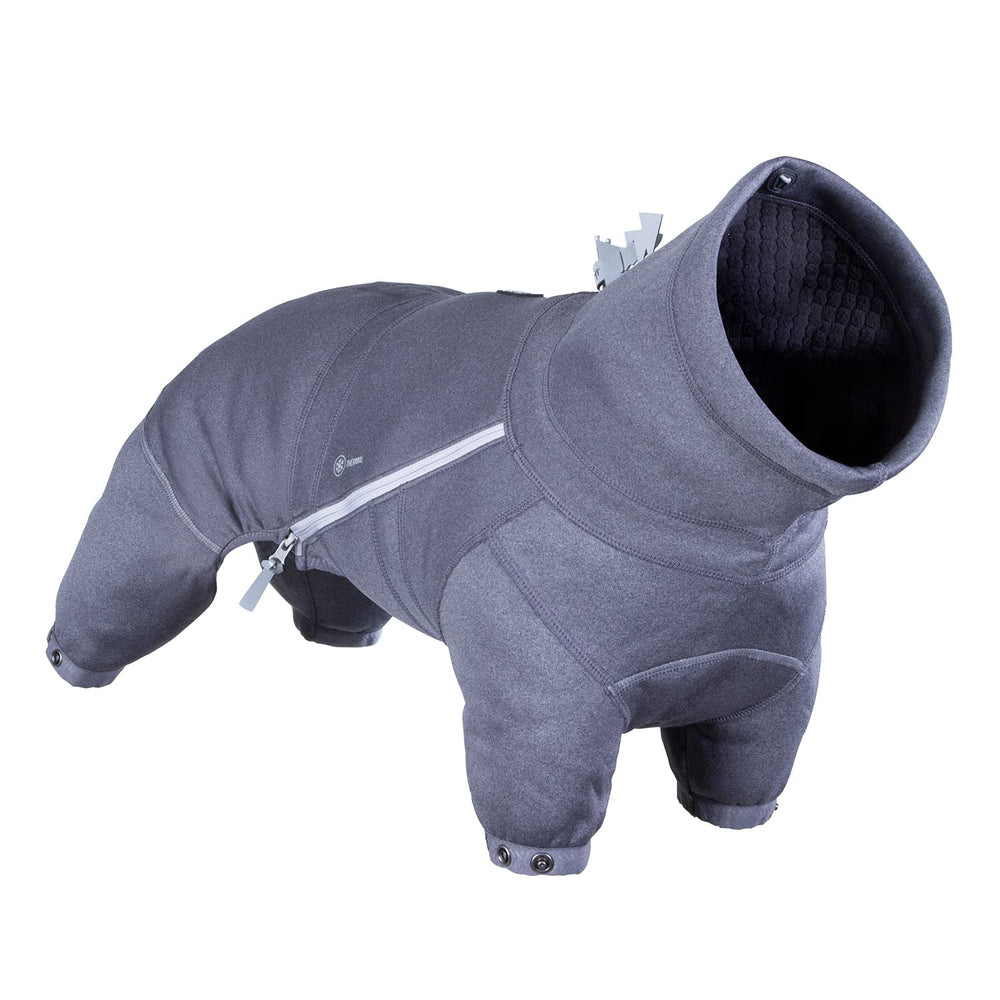 Hurtta Midlayer Dog Overall side-adjustments demonstrate quick fit for growing dogs