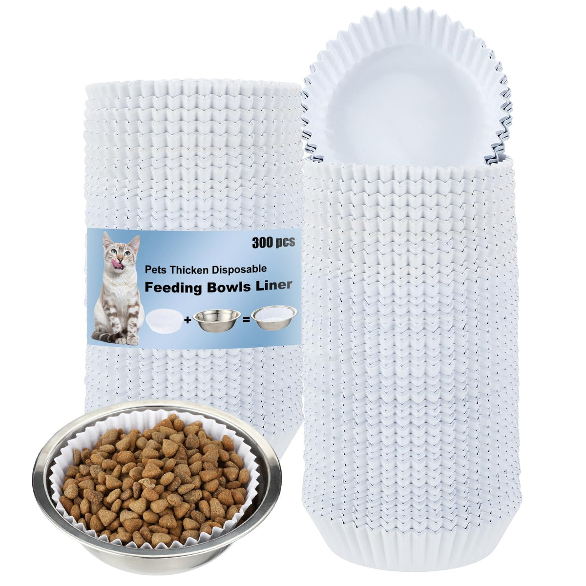 hushee bowl liner packaging shows quick, hygienic feeding preparation