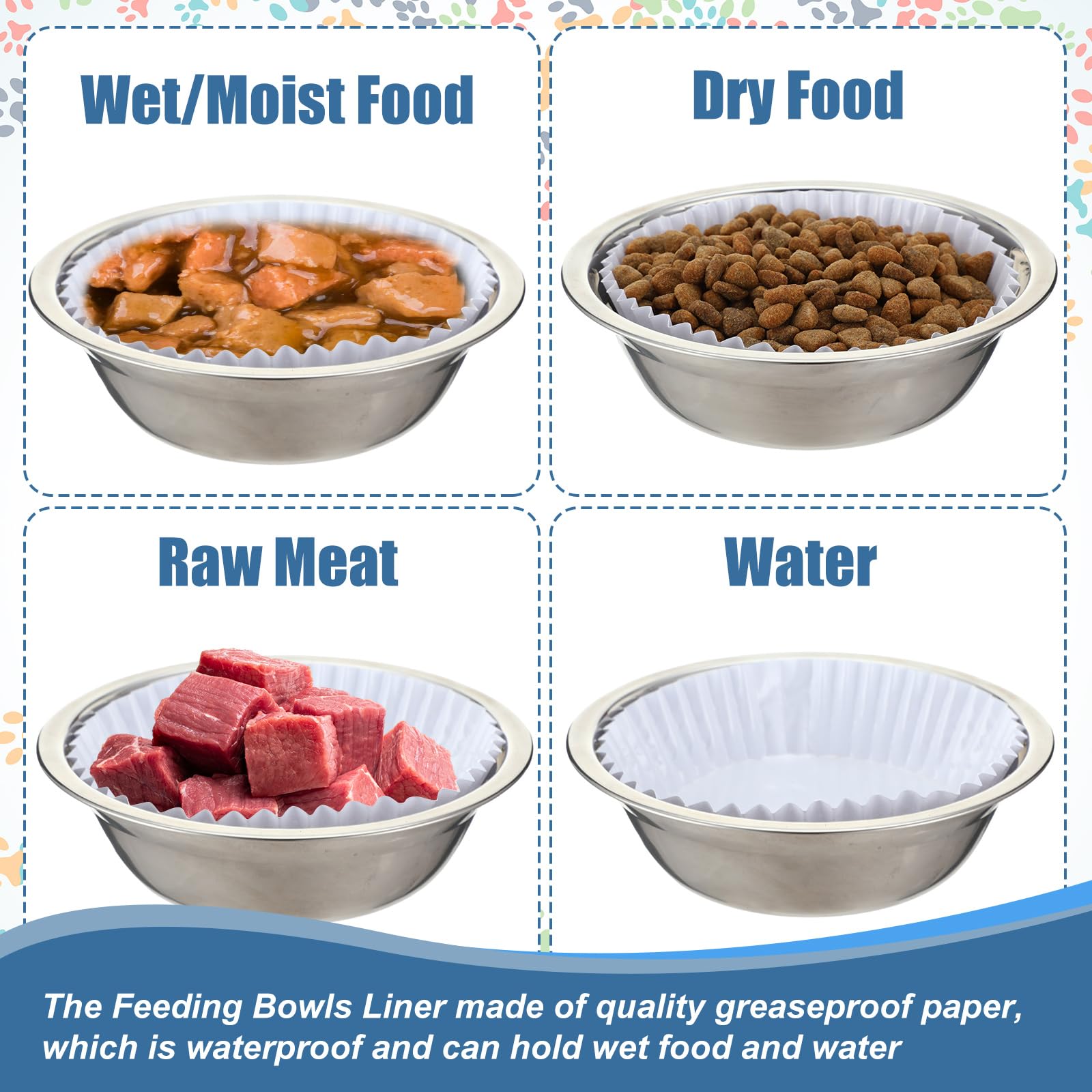 hushee clean feeding hygiene liner reduces bowl mess