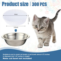 hushee feeding-station liner on bowls for clean meals
