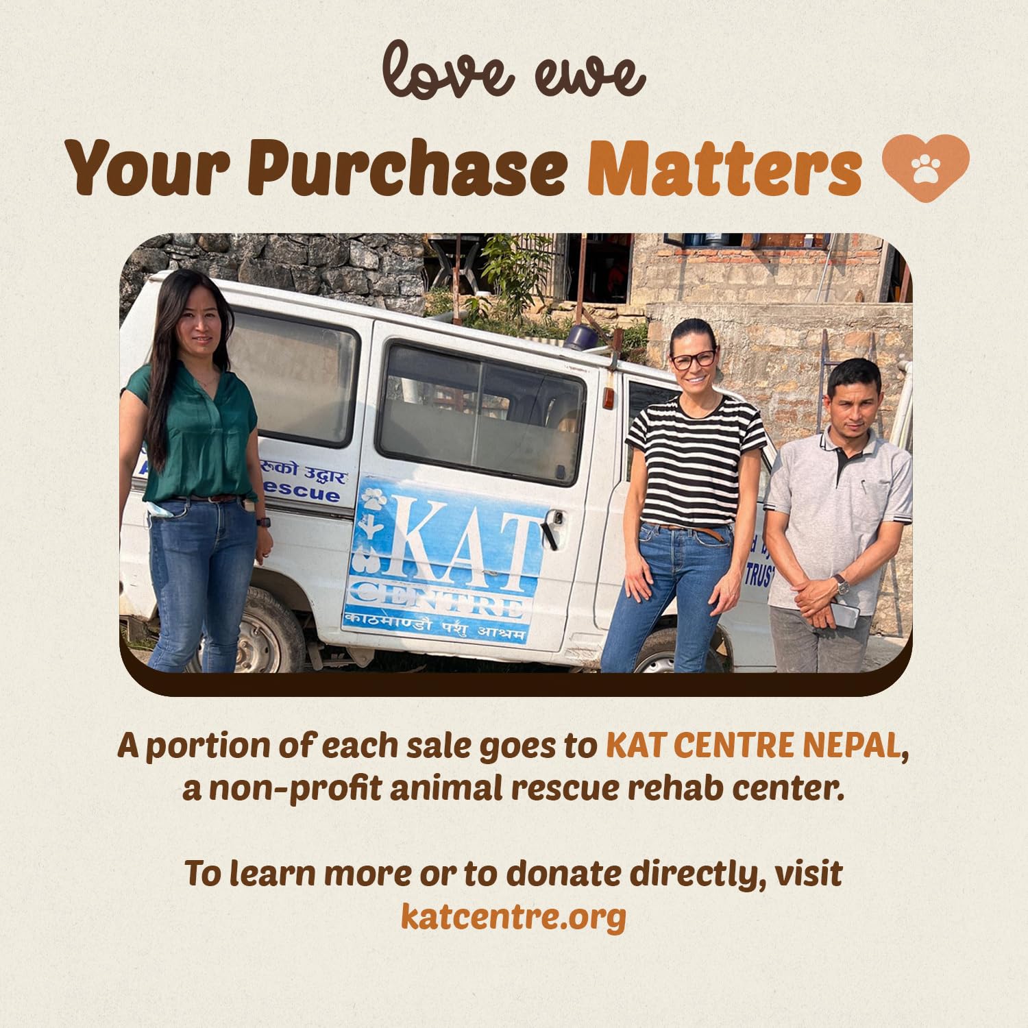 Hustle & Blush apoya rescate animal Nepal con cada compra