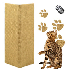 Hutpet 2Pcs folding scratcher board folded for compact storage and quick setup.