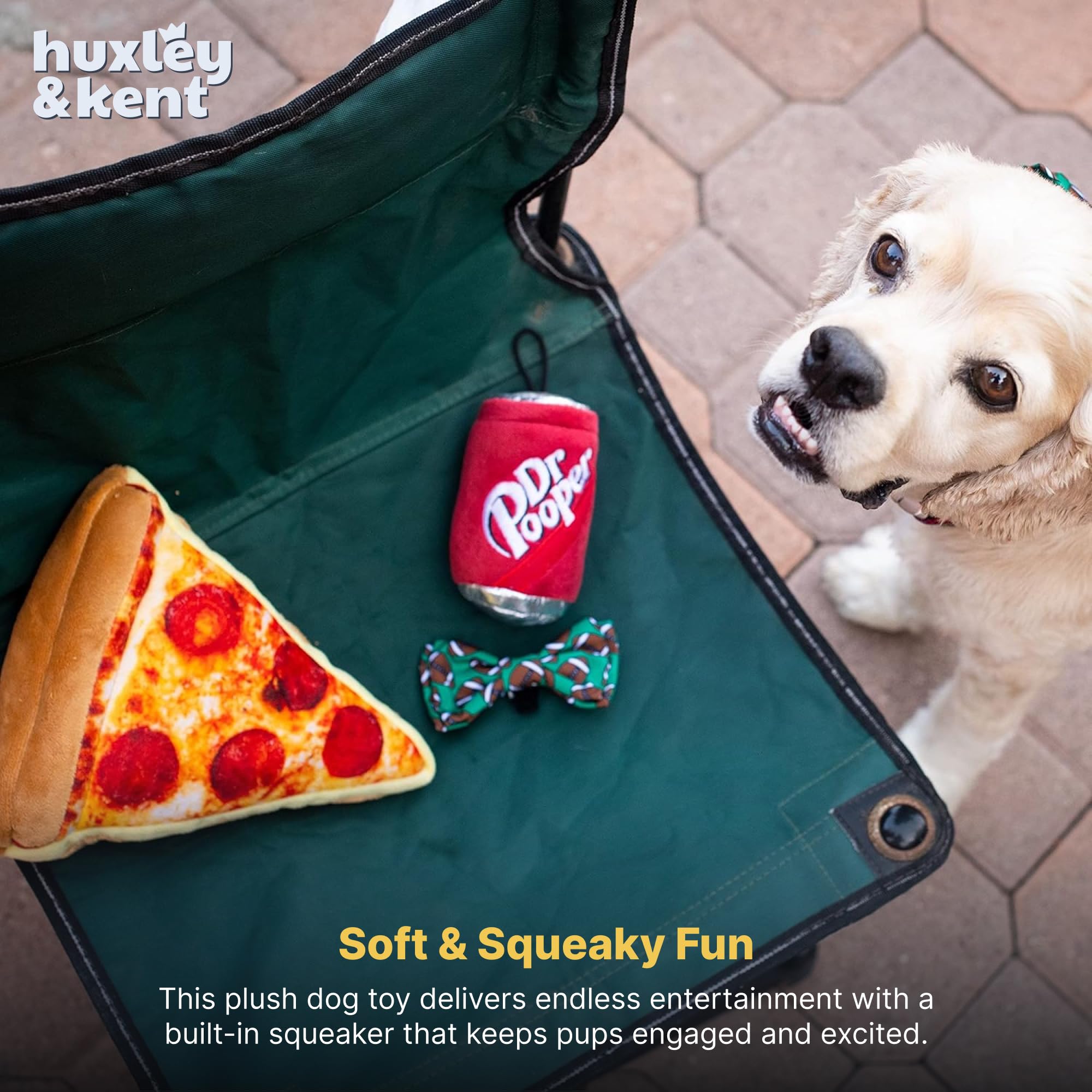Huxley & Kent dog toy machine washable for easy cleaning