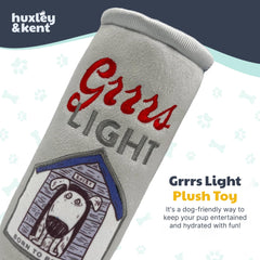Huxley & Kent Grrrs Light small toy squeaker close-up for active play