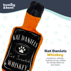 Huxley & Kent catnip-filled joy plush toy encourages active exploration and chasing.