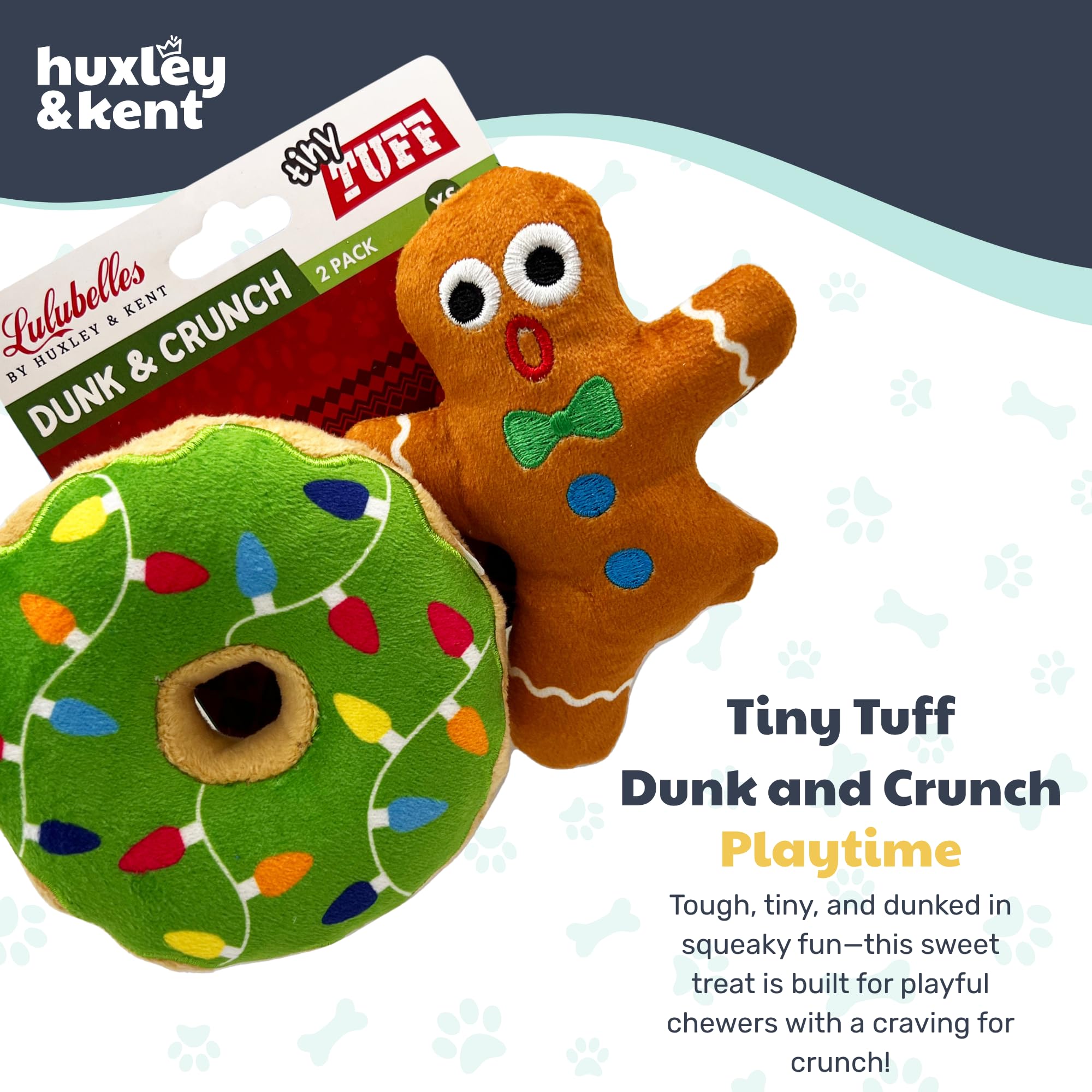 Huxley & Kent power plush diamond mesh inner demonstrates durability for small breeds
