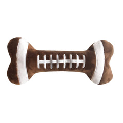 Huxley & Kent Power Plush football small squeaker for interactive playtime.