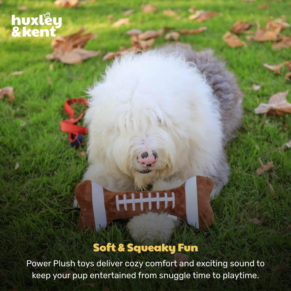 Huxley & Kent Power Plush large dog play-ready for more energetic sessions.