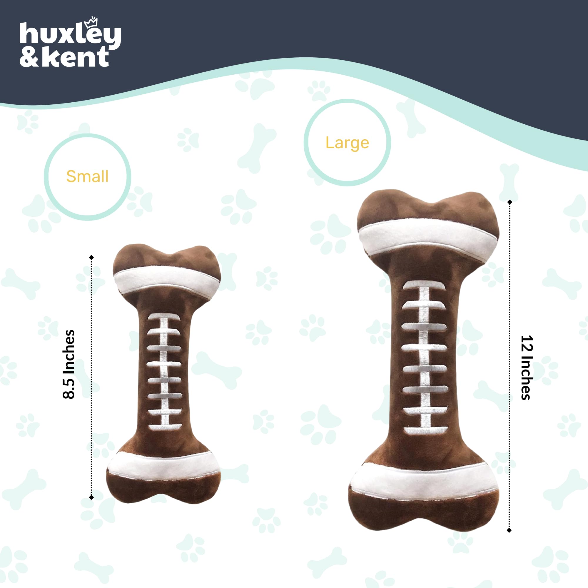 Huxley & Kent Power Plush puppy-friendly teething-safe design for gentle chewing.
