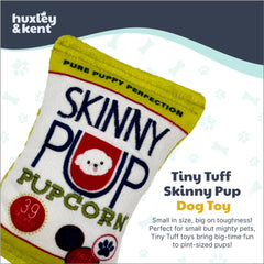 Huxley & Kent Tiny Tuff crinkle interior — interactive play for small dogs