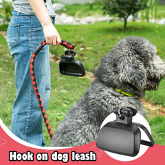 HUZSV Pooper Scooper heavy-duty bags prevent tears for quick waste disposal.