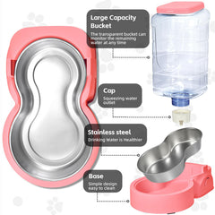 HWONMTE stainless steel bowl detail emphasizing easy cleaning and fresh meals
