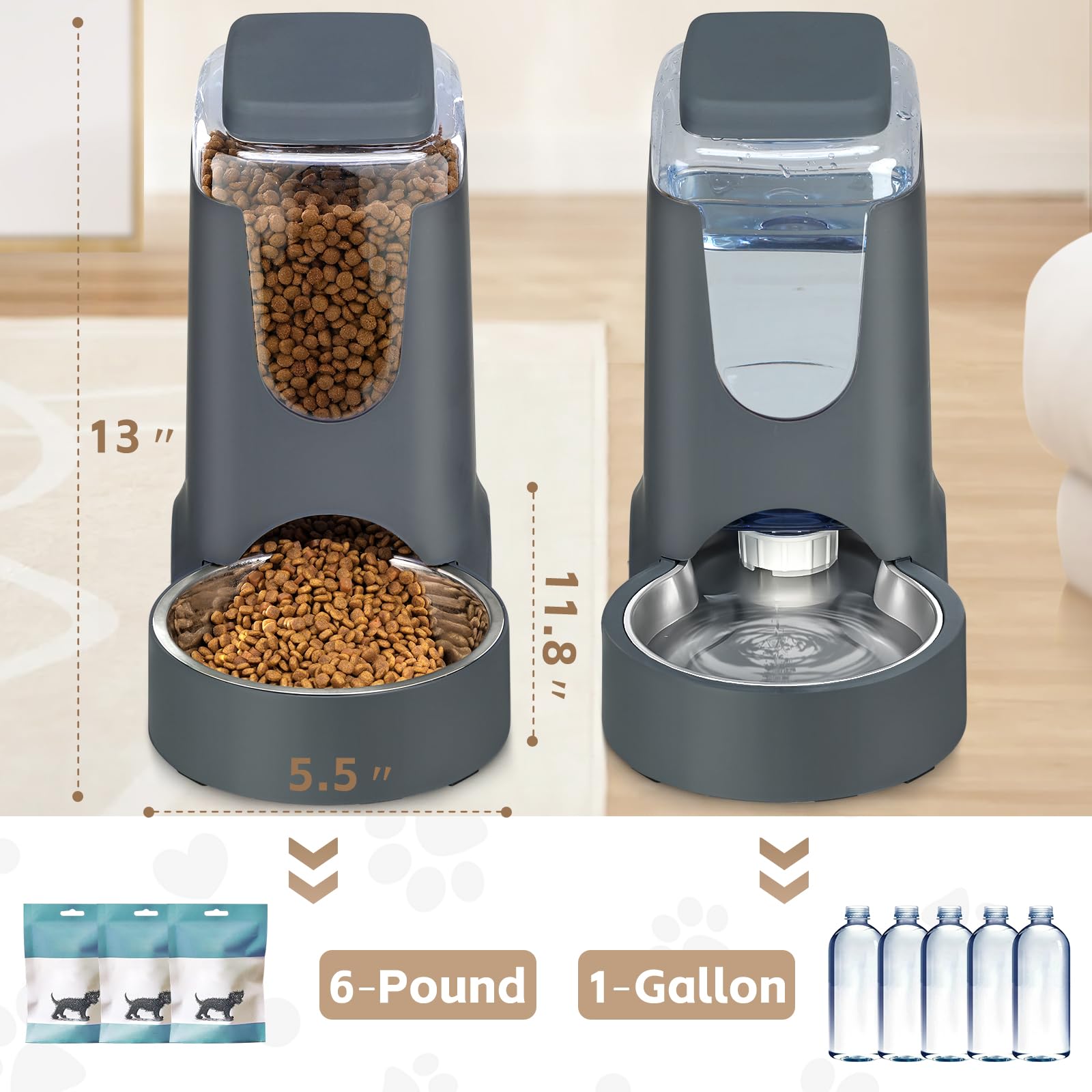 HWONMTE water dispenser with spiral valve prevents leaks during hydration