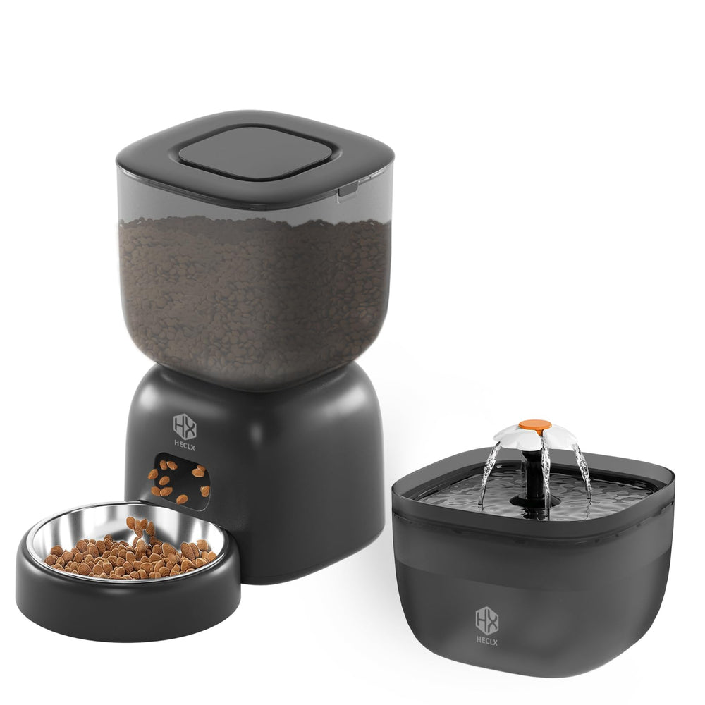 HX HECLX timed meals feature for consistent daily feeding.