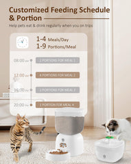 HX HECLX dry food dispenser image shows convenient portion control for balanced meals.