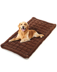 HXBOAUVS backseat pet bed mat with dense flannel for cozy travel comfort