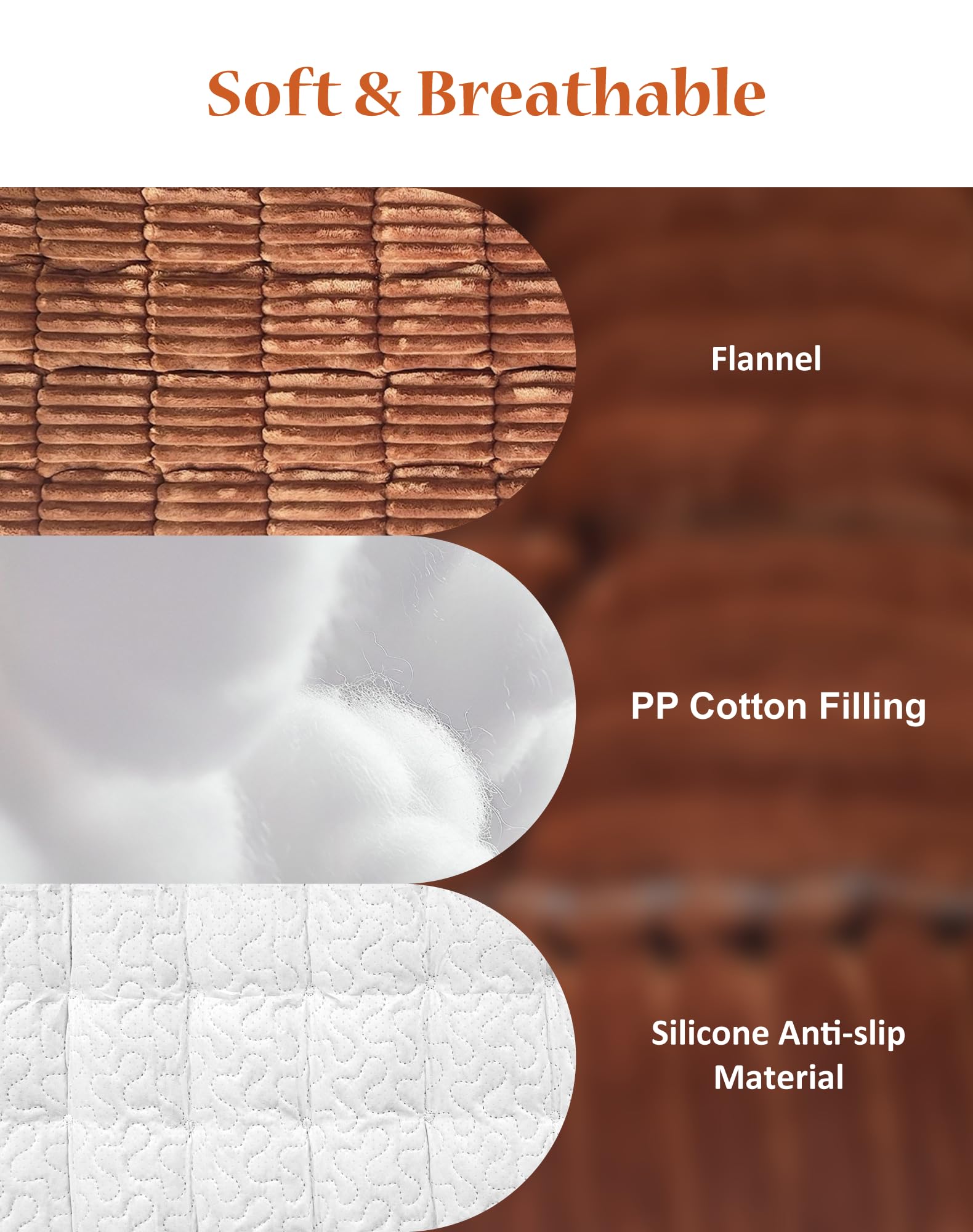 HXBOAUVS dark coffee sofa cover blends with decor while protecting furniture
