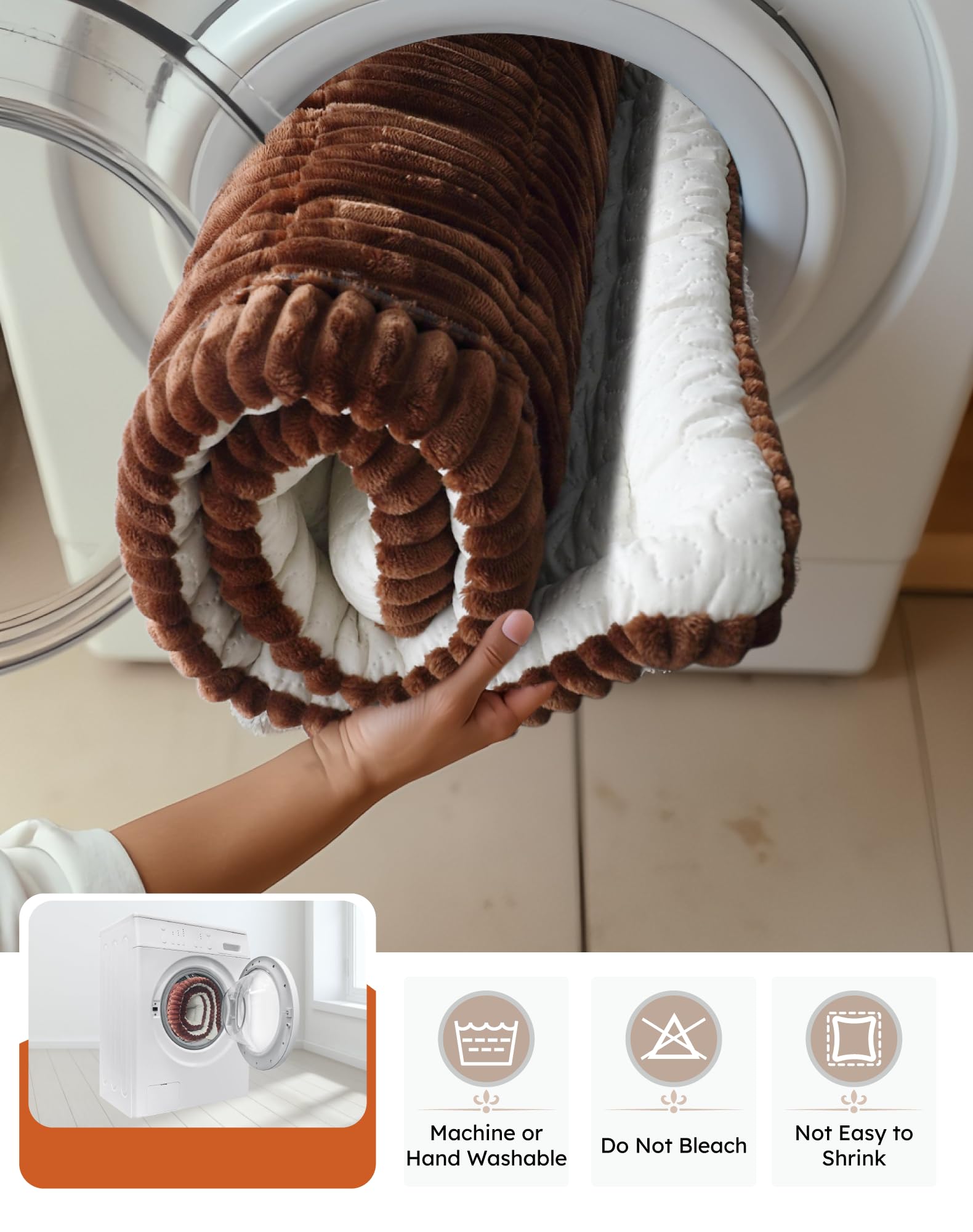 HXBOAUVS vacuum-packed shipping expands to cloud-like fluff within 24 hours
