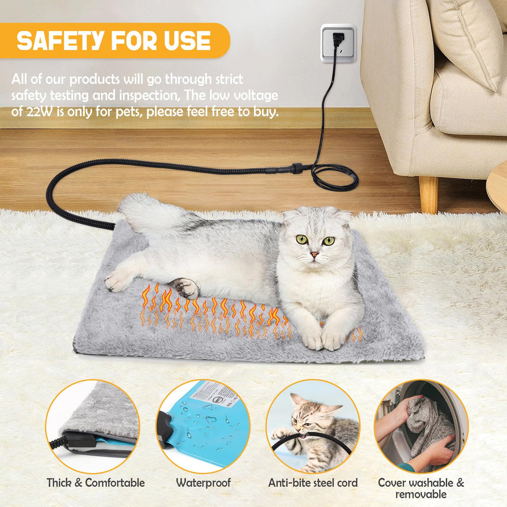 HXPLN easy-assembly cat house with hook-and-loop fasteners