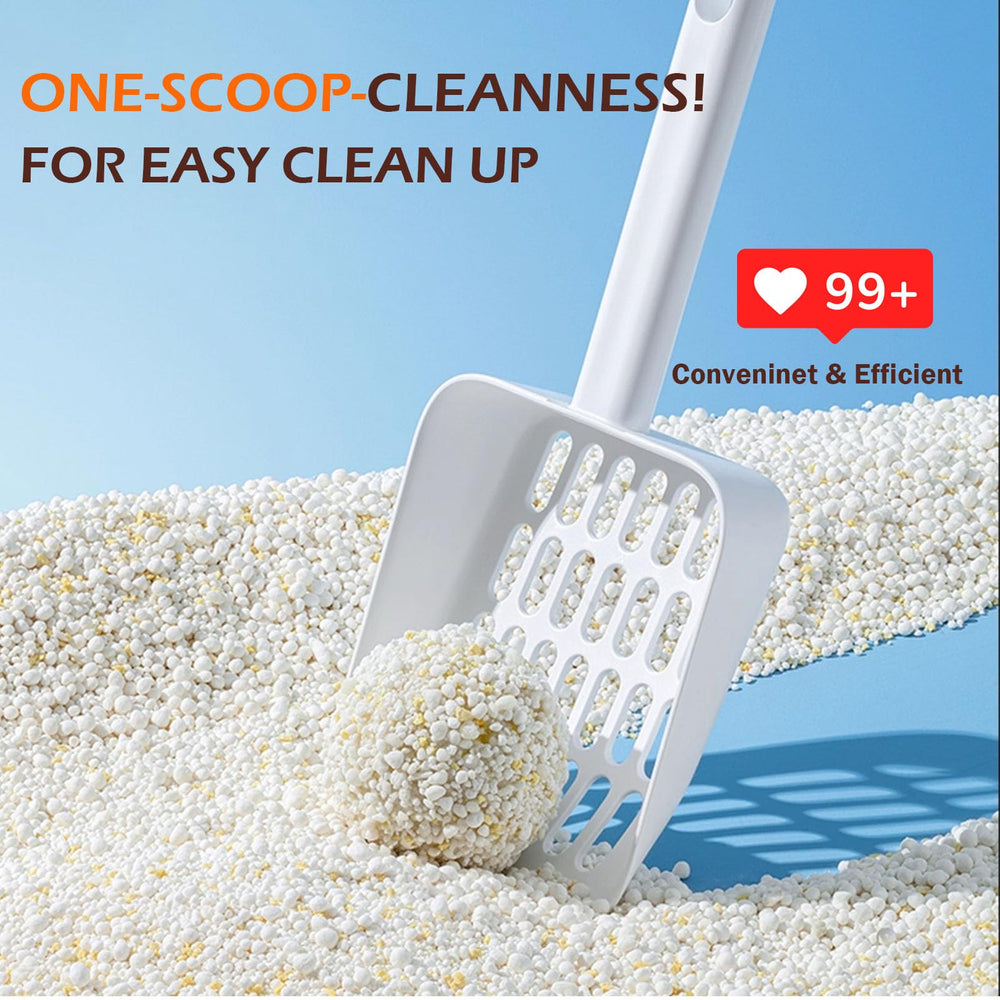 Hychipet scooper made from durable ABS plastic for long-lasting use.