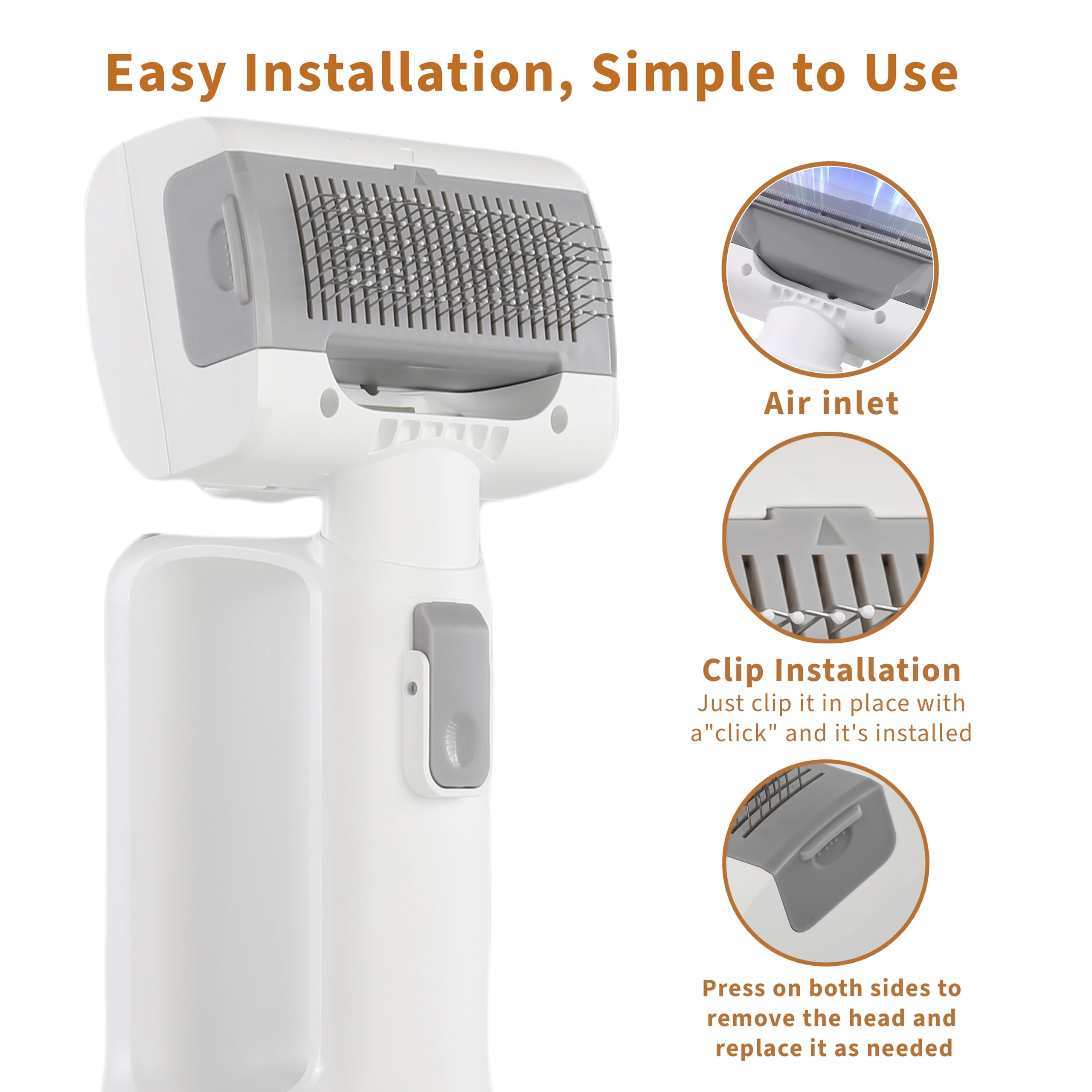 Hychipet washable HEPA filter maintains strong suction performance.