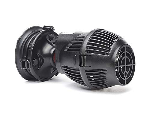 Hydor Koralia Evolution 850 gph pump side view highlights compact design and efficient water movement.