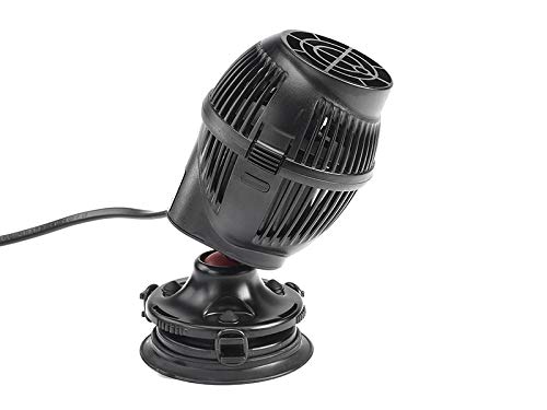 Hydor Koralia Evolution compact black pump complements aquariums while boosting water movement.