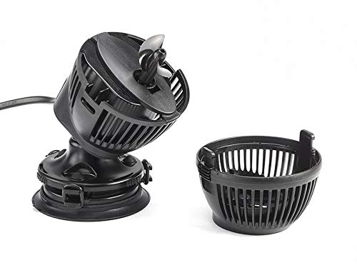 Hydor Koralia Evolution in-aquarium installation demonstrates easy positioning for reef and freshwater setups.