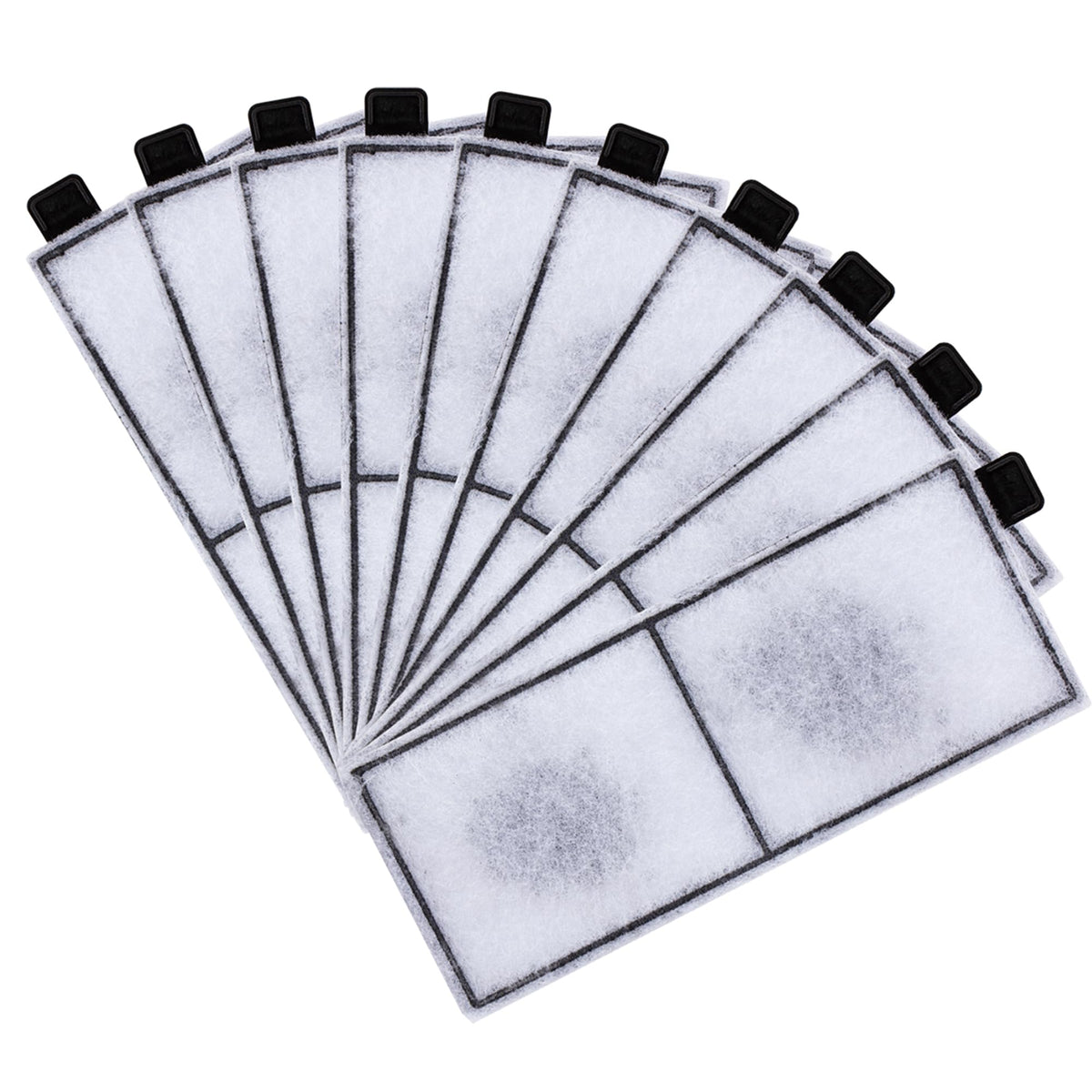 Hygger 10-pack carbon cartridges for HG-959 improve filtration in freshwater and saltwater aquariums
