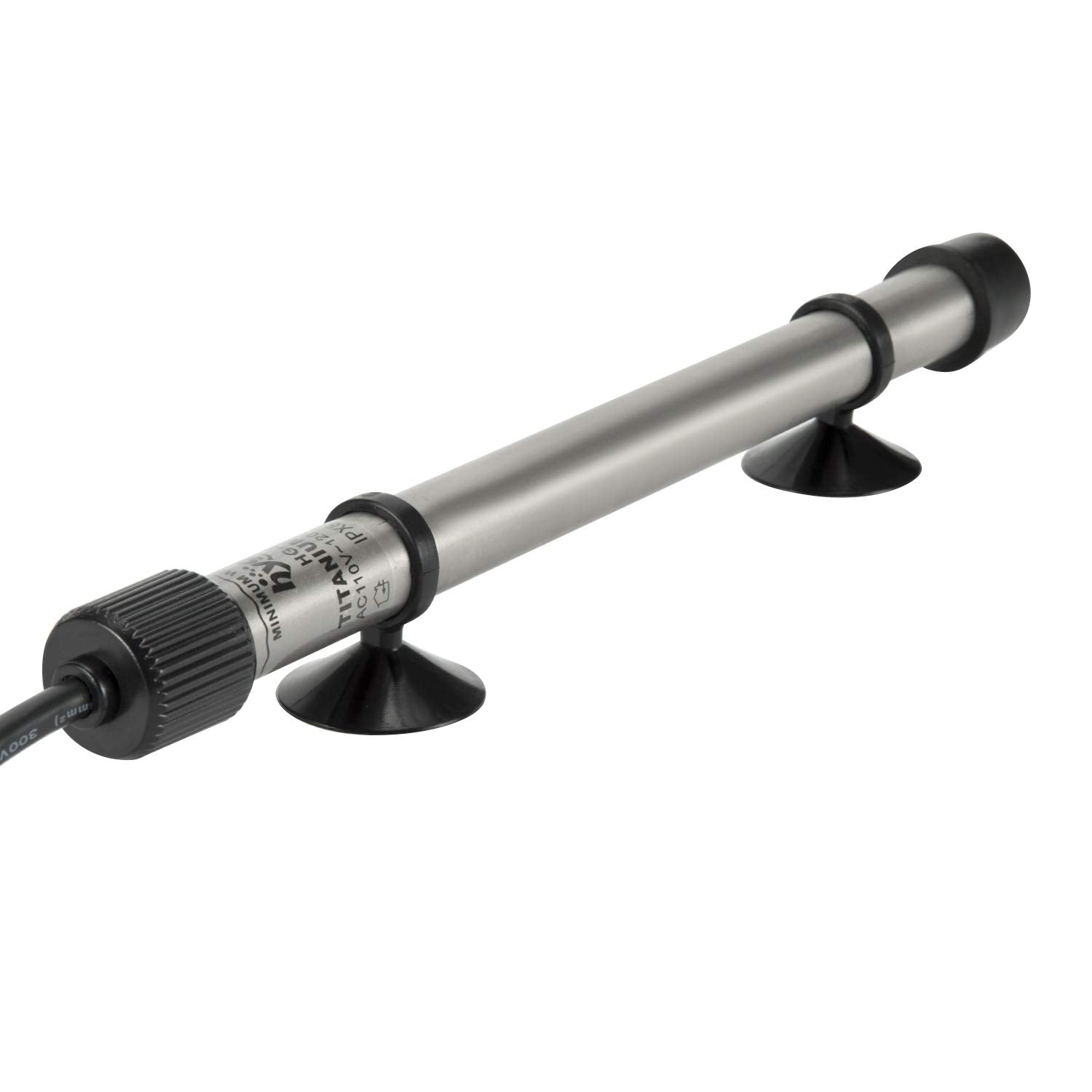 Hygger 802 replacement rod installed in an aquarium demonstrates easy swap and quick setup.