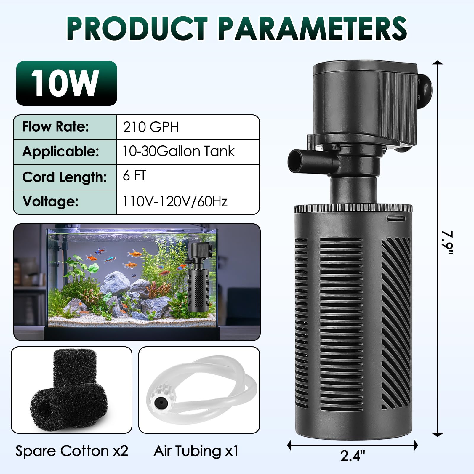 Hygger aeration bubbles demonstrate oxygenation without extra equipment