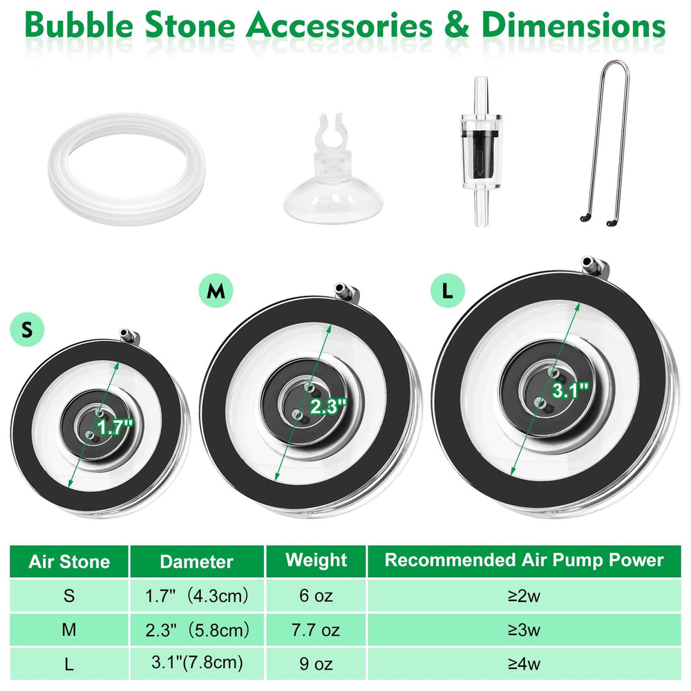 hygger air-stone-water-tube shows included 2m air tube for flexible placement