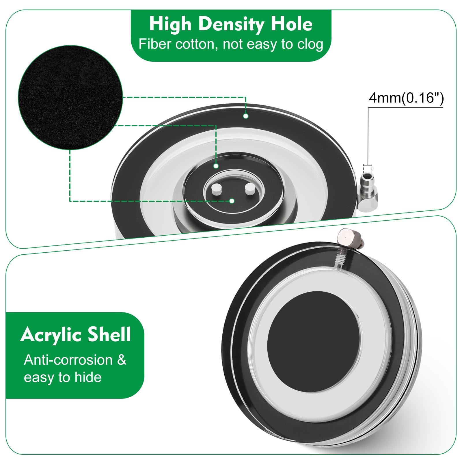 hygger air stone undersea bubbles highlight gentle oxygen diffusion for healthier aquarium ambiance