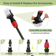 hygger algae scraper for aquarium focuses on tough buildup removal and glass cleanliness.