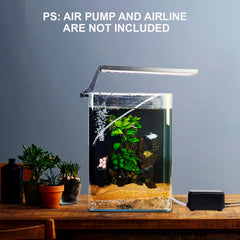 Hygger small aquarium bio sponge filter air pump setup with tubing ready