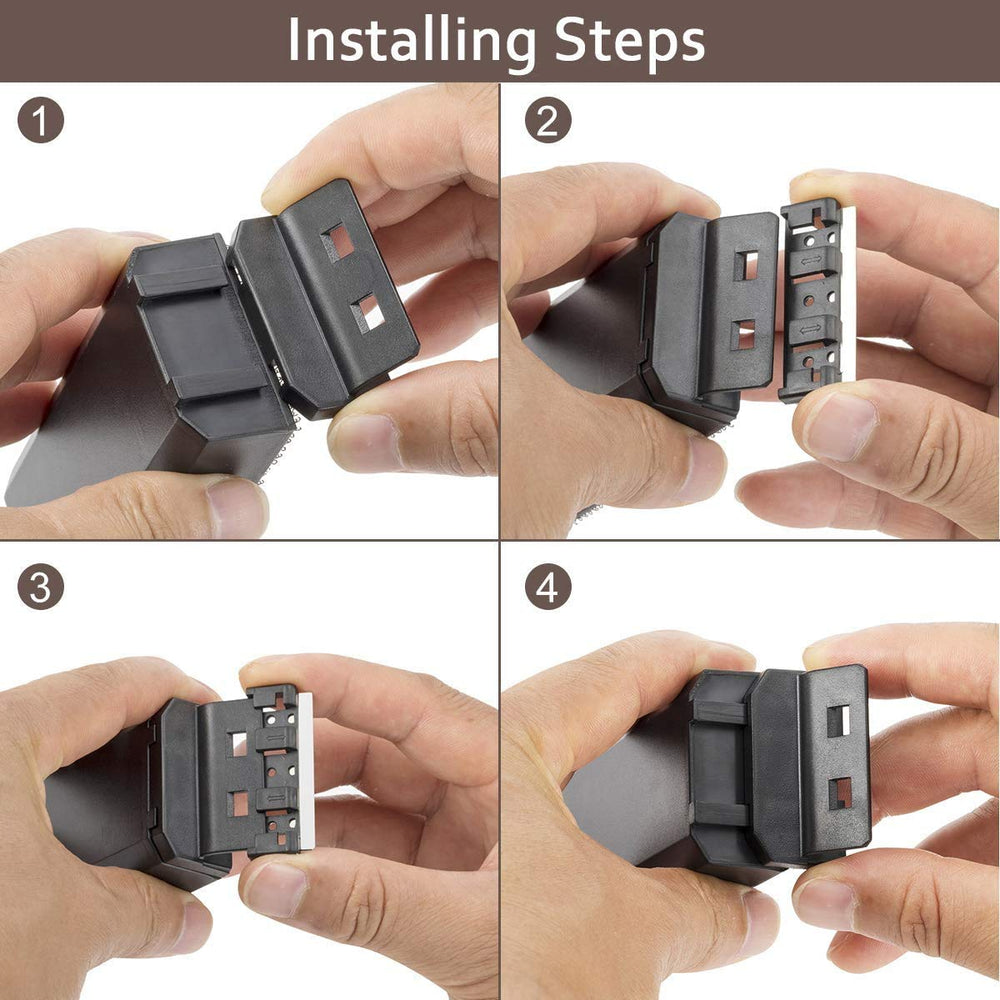 hygger aquarium cleaner thickness guide confirms glass compatibility and correct fit
