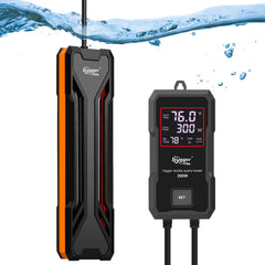 Hygger aquarium heater 1000W with digital LED controller for precise temperature control.