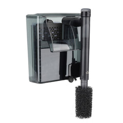 Hygger Aquarium HOB Filter 105 GPH front view for efficient water circulation