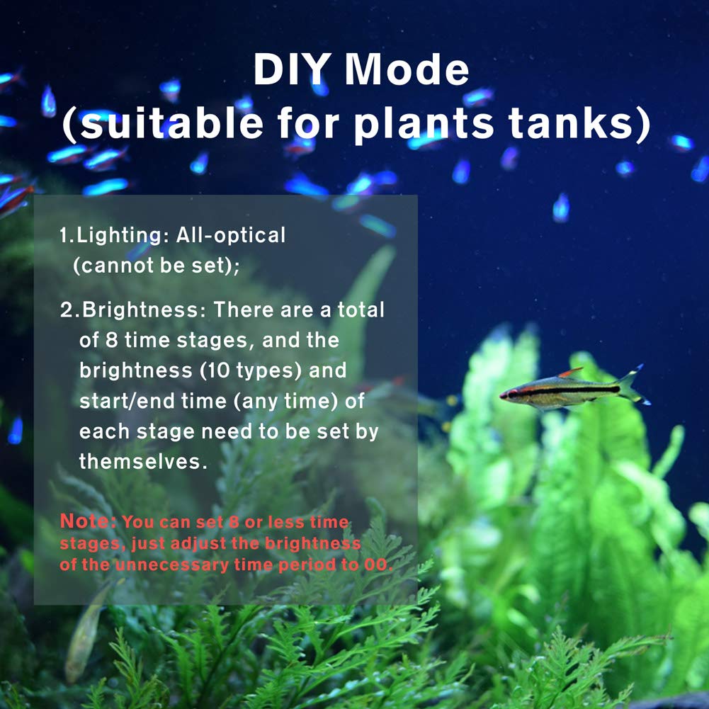 Hygger aquarium LED light extendable bracket enables flexible mounting for many tanks.